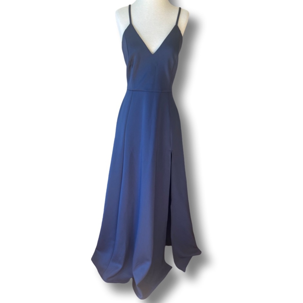 Aline Navy Formal Dress